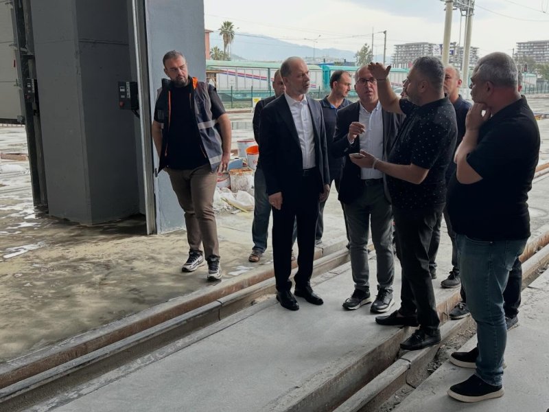 VEKİL ÖZEL, DEV YATIRIMI YERİNDE İNCELEDİ