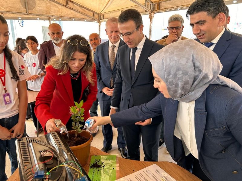 Kırıkhan Kaymakamı Ayhan Akpay ve eşi Senem Akpay, Reyhanlı Kaymakamı Muharrem Coşgun ve eşi Şerife Coşgun, Kaymakam Adayı Zübeyir Özdemir