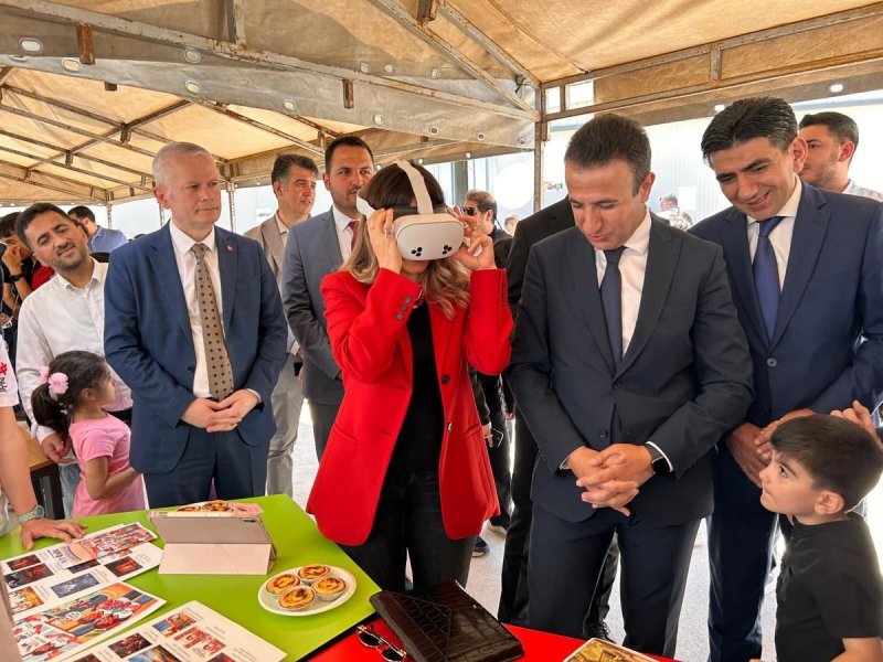 Kırıkhan Kaymakamı Ayhan Akpay ve eşi Senem Akpay, Reyhanlı Kaymakamı Muharrem Coşgun ve eşi Şerife Coşgun, Kaymakam Adayı Zübeyir Özdemir