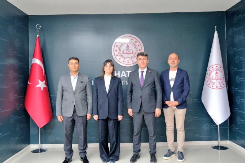 İL MÜDÜRÜ TÜYSÜZ, MEB HEYETİNİ AĞIRLADI