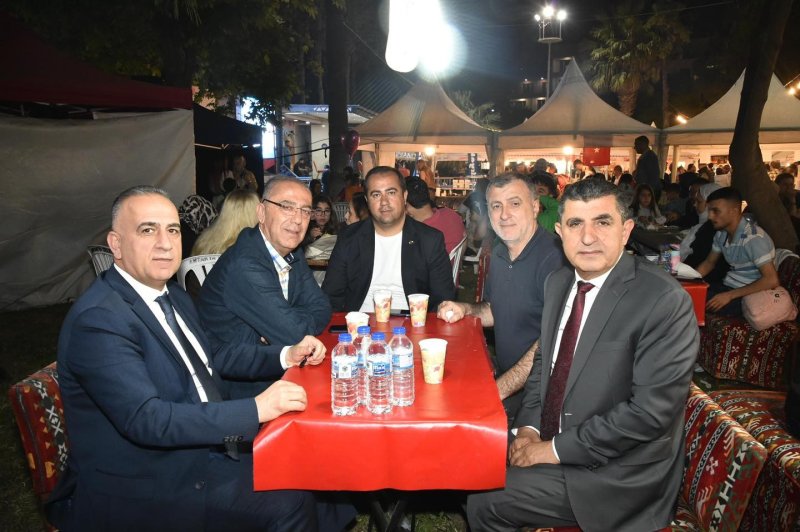 BAŞKAN SARI, GASTRO BAHAR FESTİVALİ’Nİ ZİYARET ETTİ
