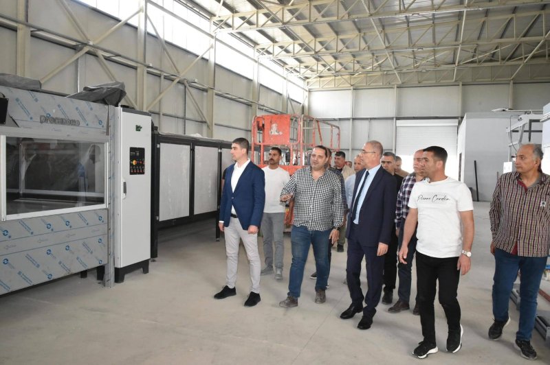 YAPAR, KİREÇLİK YARMA TESİSİNDE İNCELEMELERDE BULUNDU