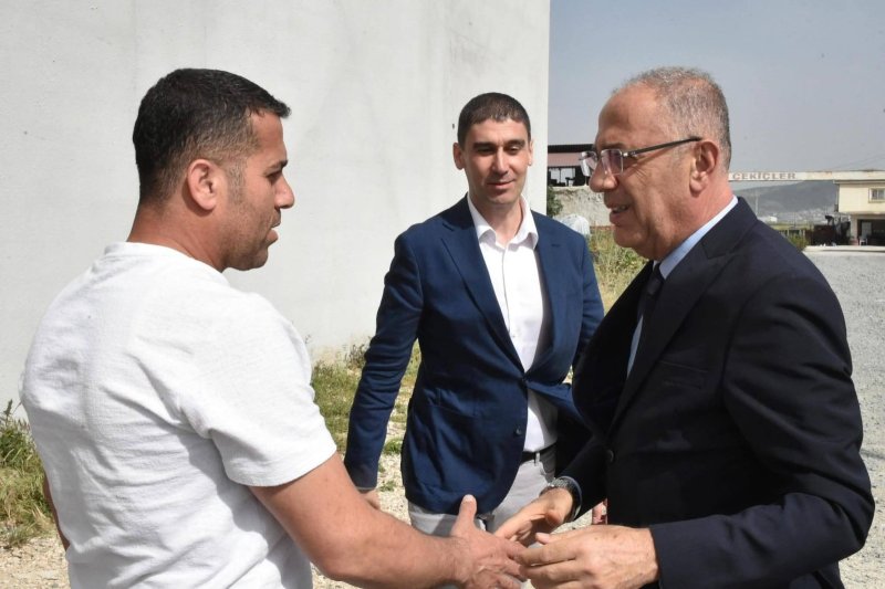 YAPAR, KİREÇLİK YARMA TESİSİNDE İNCELEMELERDE BULUNDU