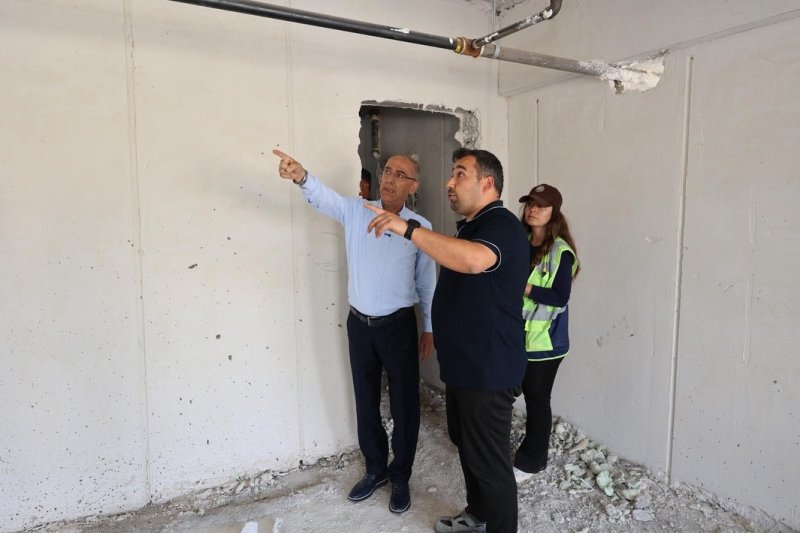BAŞKAN YAPAR AKASYA MAHALLESİ’NDEKİ PROJEYİ İNCELEDİ