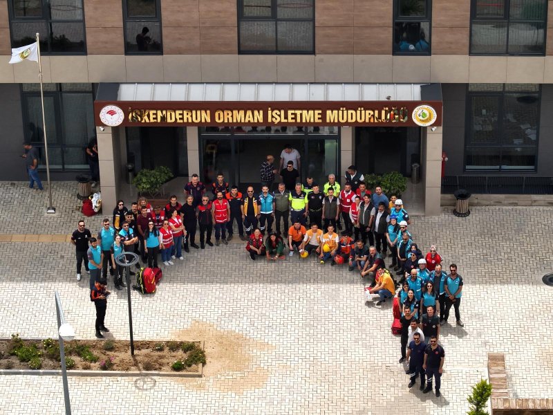 HATAY’DA ORMAN YANGINLARINA KARŞI GÜÇ BİRLİĞİ