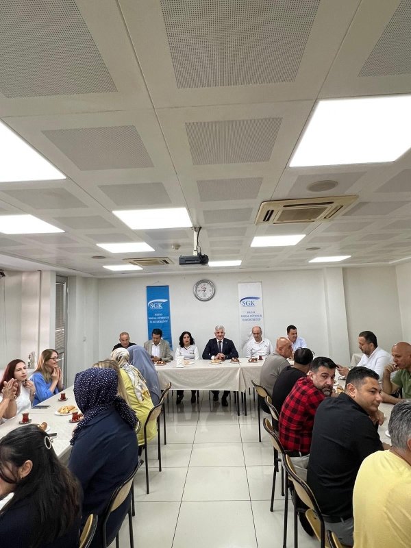 SGK ÇALIŞANLARI SOSYAL GÜVENLİK HAFTASI’NDA BULUŞTU