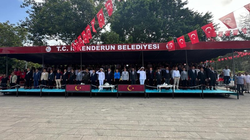 İskenderun’da 19 Mayıs Atatürk’ü Anma, Gençlik ve Spor Bayramı, 