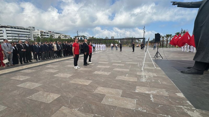 İskenderun’da 19 Mayıs Atatürk’ü Anma, Gençlik ve Spor Bayramı,