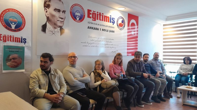 HATAY SEVDALISI ŞAİR ANKARA'DA ANILDI BURHAN GÜNEL’İ DOSTLARI UNUTMADI