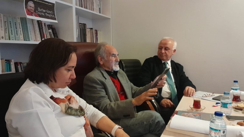 HATAY SEVDALISI ŞAİR ANKARA'DA ANILDI BURHAN GÜNEL’İ DOSTLARI UNUTMADI