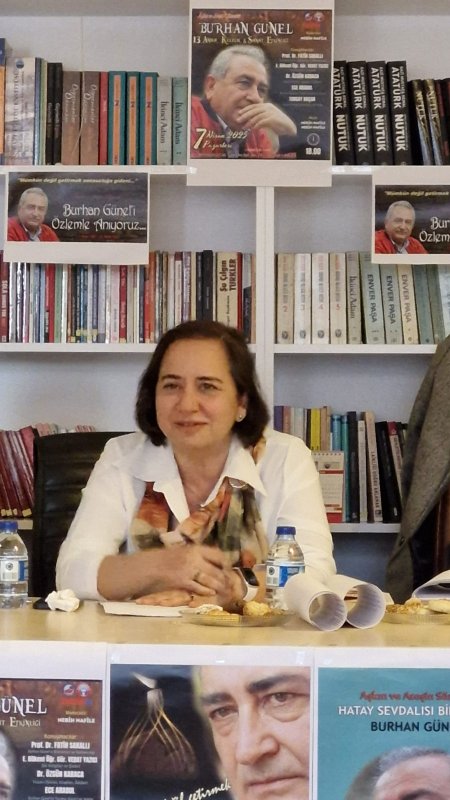 HATAY SEVDALISI ŞAİR ANKARA'DA ANILDI BURHAN GÜNEL’İ DOSTLARI UNUTMADI