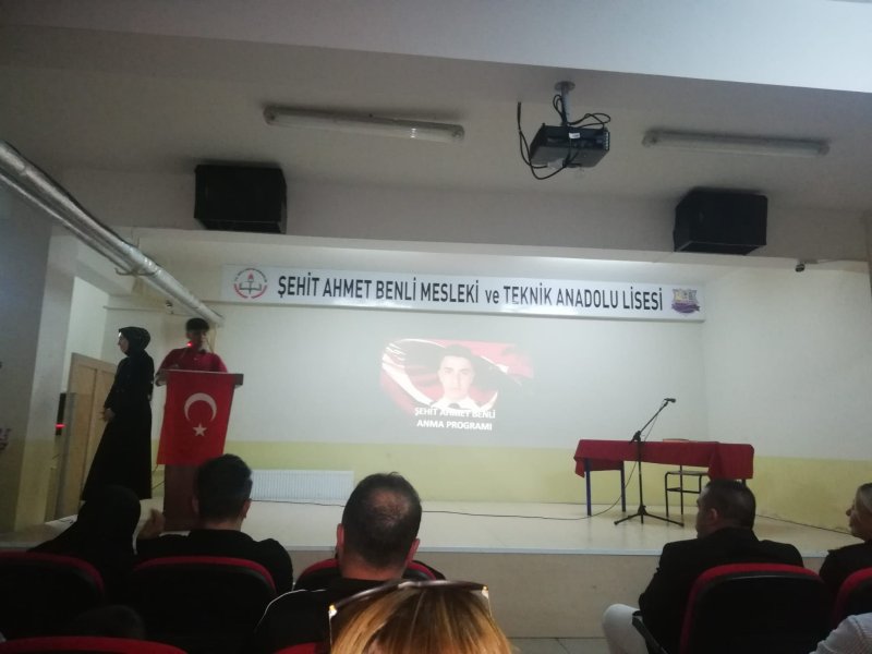 Hataylı şehit polis Ahmet Benli vefat yıldönümünde anıldı