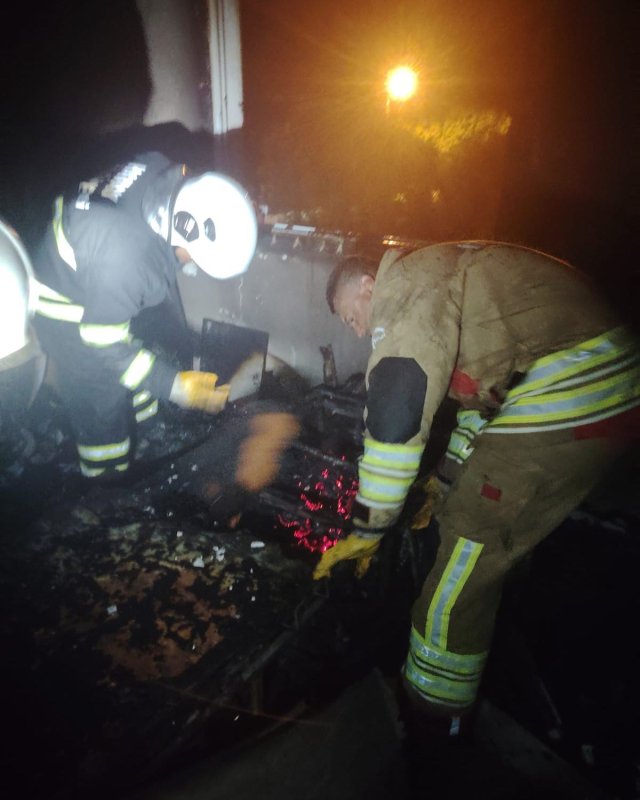 Arsuz’da müstakil evde yangın