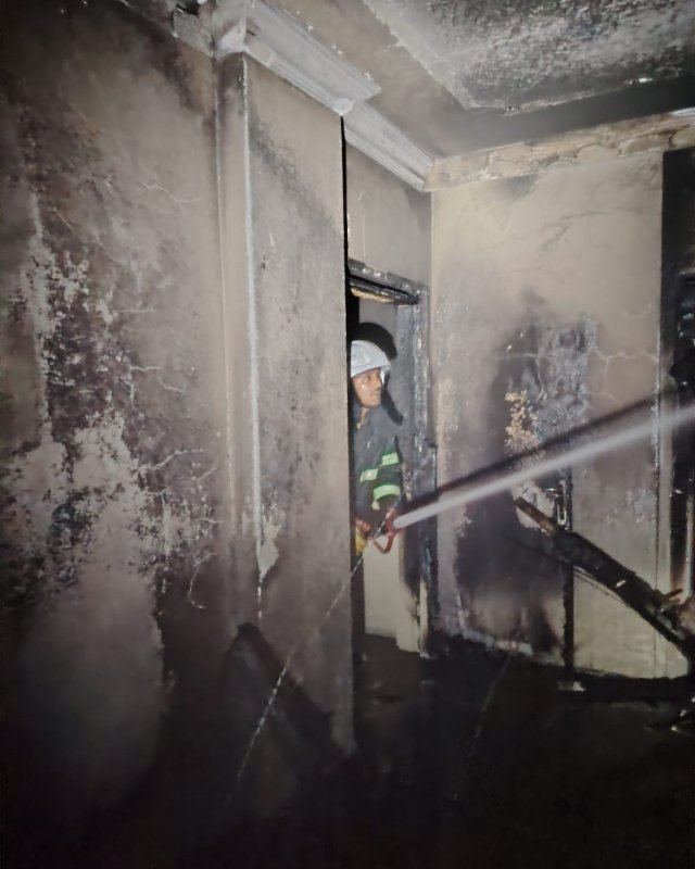 Arsuz’da müstakil evde yangın