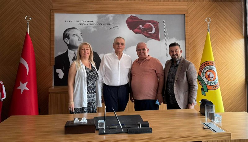 KARDEŞLİK ÇARŞISINDAN BAŞKAN ÇİNÇİN’E ZİYARET