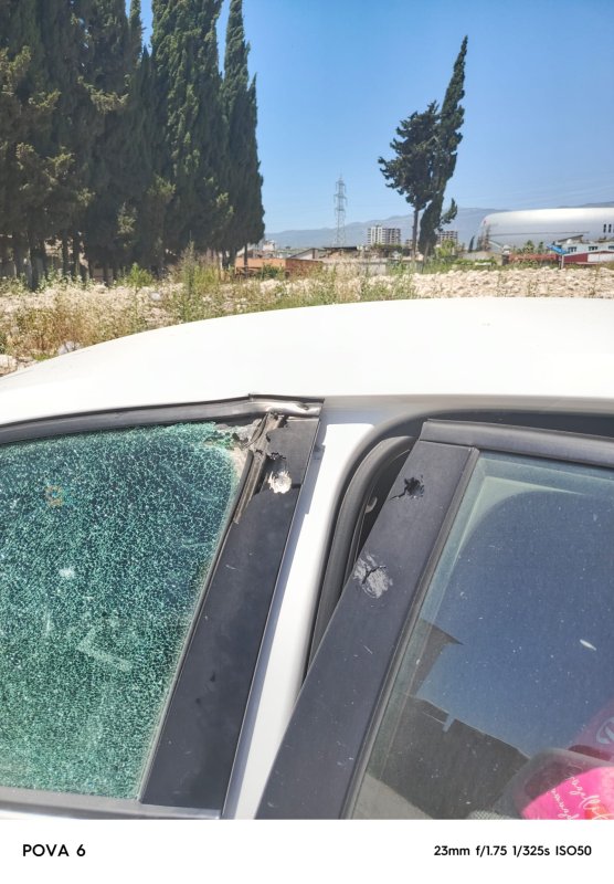 HATAYLI İŞ KADINI KARTOPU’NUN ARACINA SİLAHLI SALDIRI