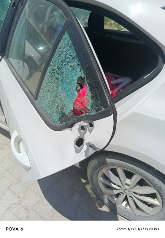 HATAYLI İŞ KADINI KARTOPU’NUN ARACINA SİLAHLI SALDIRI