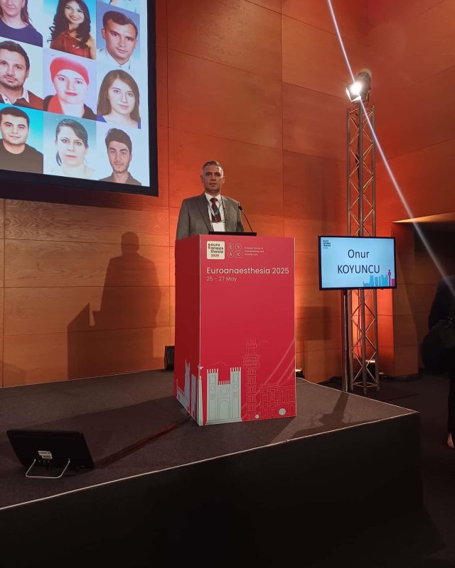 BAŞHEKİM KOYUNCU, MKÜ’YÜ AVRUPA’YA ANLATTI