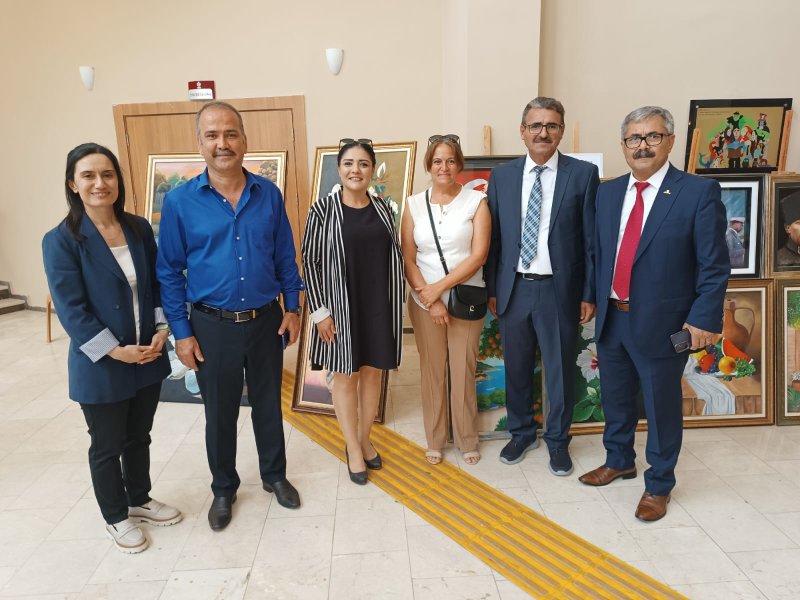 ERZİN HEM’DE EL EMEĞİ ÜRÜNLER SERGİLENDİ