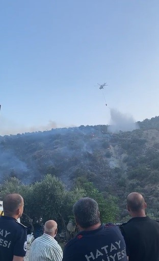 Hatayda çıkan orman yangını kontrol altına alındı