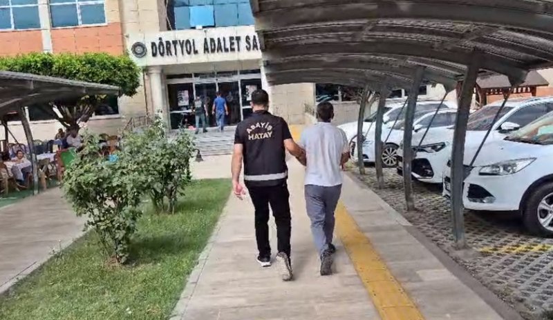 Dörtyolda hapis cezasıyla aranan 1 kişi tutuklandı