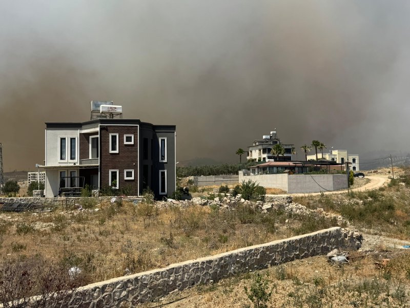 Hatay’da orman yangını