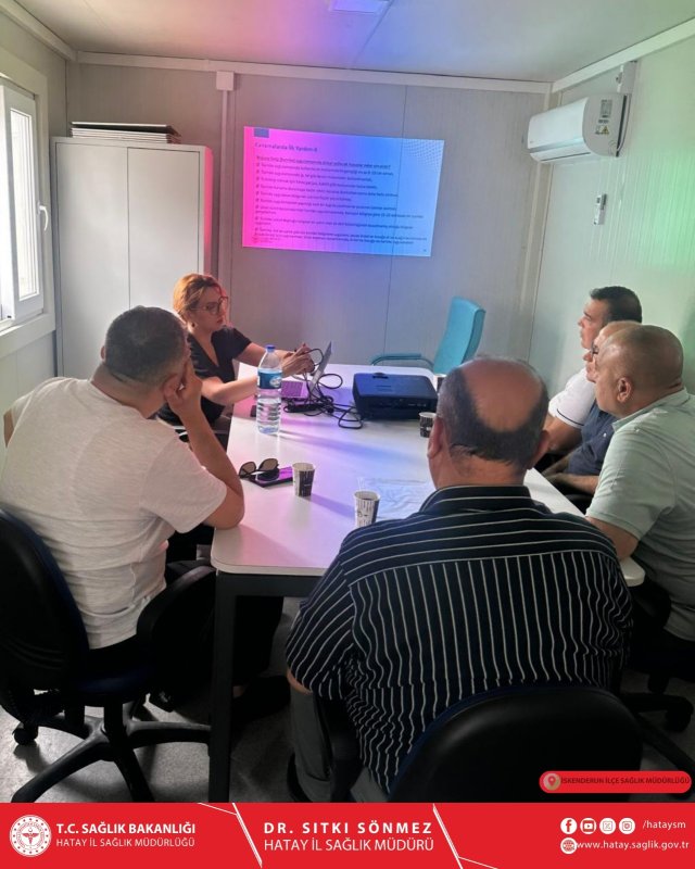 İSKENDERUN’DA SAĞLIK ELÇİLERİ AKADEMİ EĞİTİMİ GERÇEKLEŞTİ