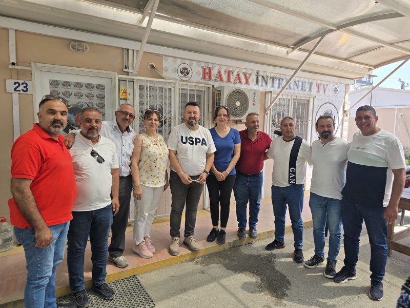 ANTAKYALI MUHTARLARDAN HABER SİTEMİZE ZİYARET