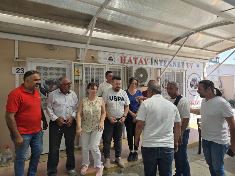 ANTAKYALI MUHTARLARDAN HABER SİTEMİZE ZİYARET