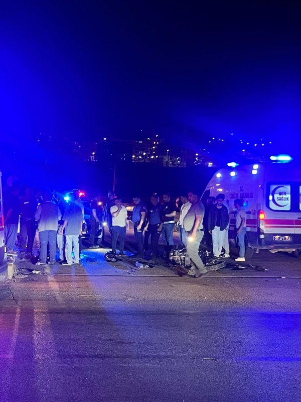 Hatay'da otomobil ile motosiklet çarpıştı: 1 ölü, 1 ağır yaralı