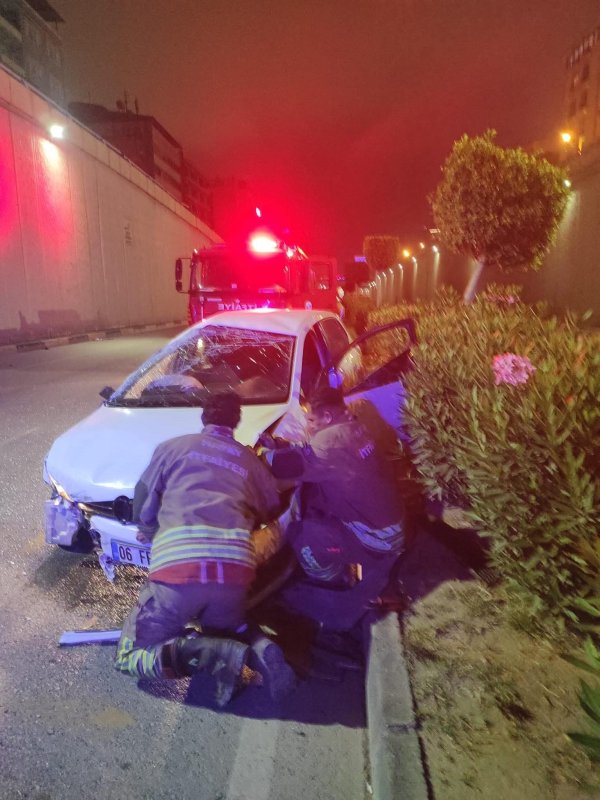 İskenderun'da trafik kazası: 1 yaralı