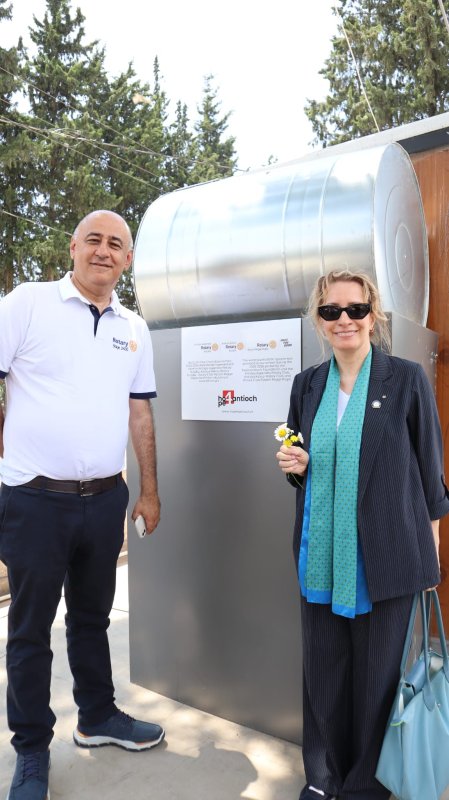 ROTARY KULÜPLERİNDEN OKULLARA TEMİZ SU DESTEĞİ