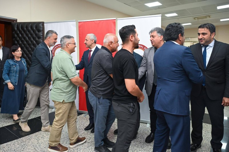 MKÜ AİLESİ BAYRAMLAŞMA PROGRAMINDA BULUŞTU