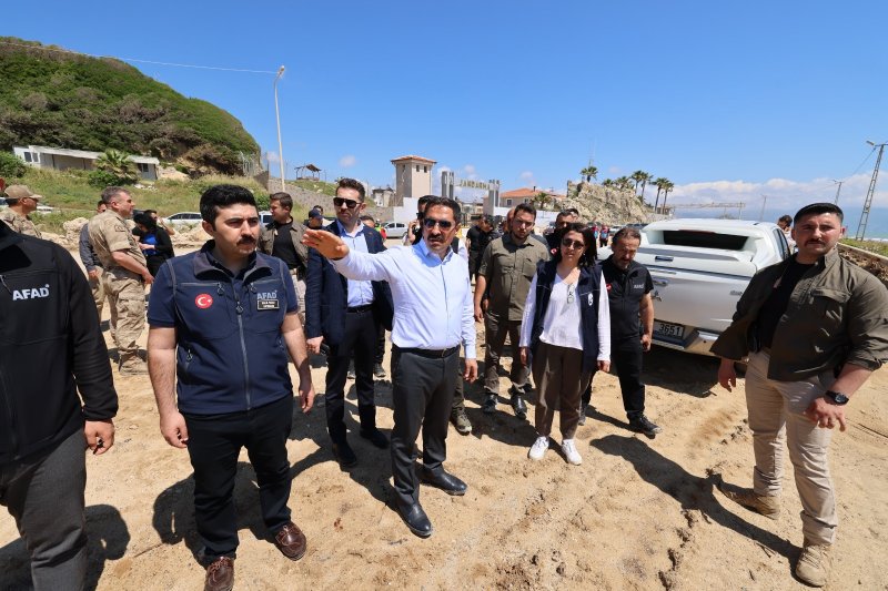 VALİ MASATLI SAMANDAĞ’DA İNCELEMELERDE BULUNDU