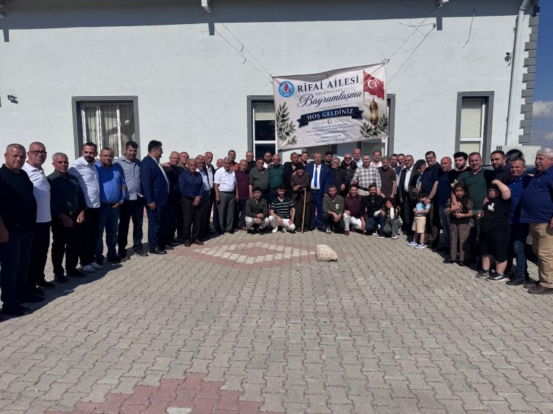 RİFAİ AİLESİ BAYRAMDA TEK YÜREK OLDU