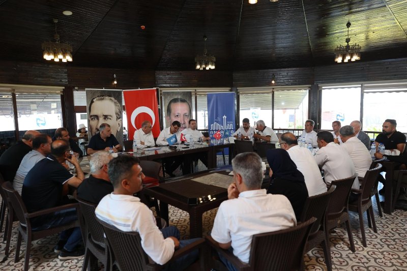 BAŞKAN YAPAR DAĞ BANDI MUHTARLARINI DİNLEDİ