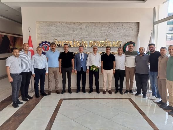 BAŞKAN AMAÇ’TAN ÖZÇELİK-İŞ SENDİKASINA ZİYARET