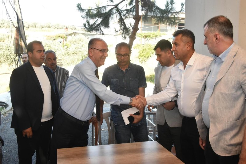 Antakya Belediye Başkanı İbrahim Naci Yapar, kırsal