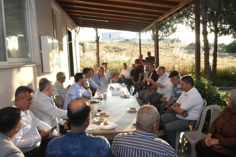 Antakya Belediye Başkanı İbrahim Naci Yapar, kırsal
