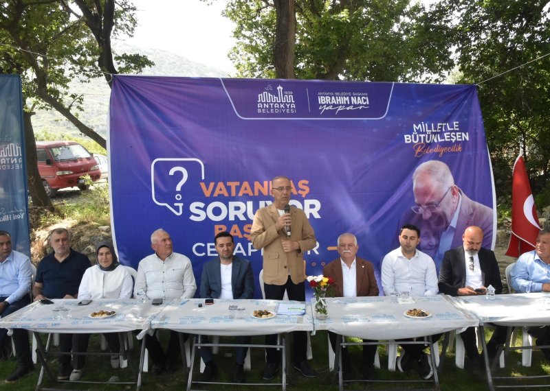 BAŞKAN YAPAR VATANDAŞI DİNLEDİ 