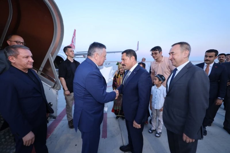 ÖZBEKİSTAN MECLİS BAŞKANI İSMAİLOV HATAY’DA