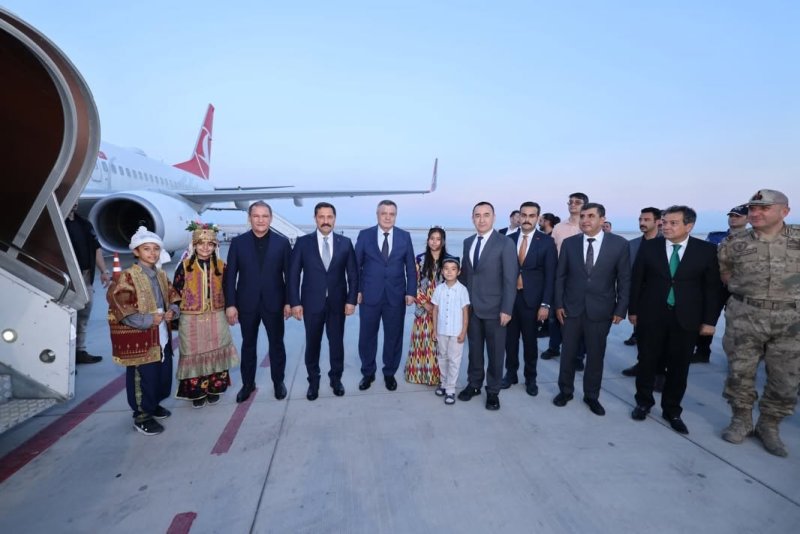 ÖZBEKİSTAN MECLİS BAŞKANI İSMAİLOV HATAY’DA