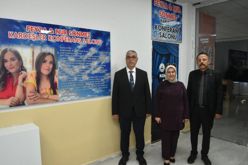 FEYZA VE NUR’UN İSİMLERİ KONFERANS SALONUNDA YAŞATILACAK