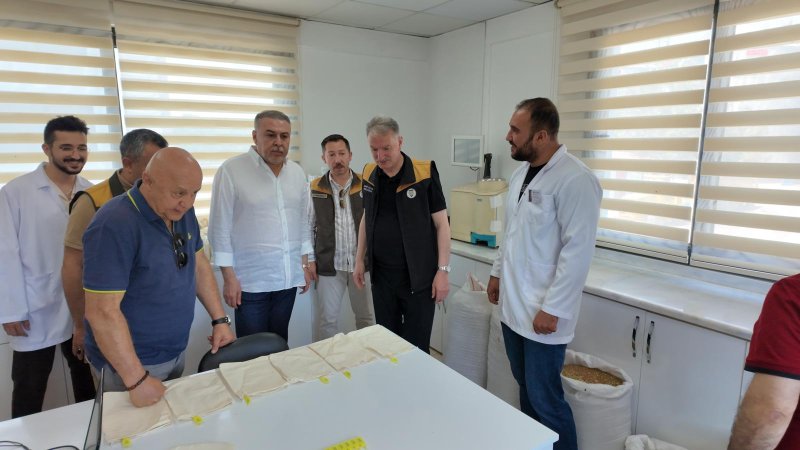 ÖZOVA GRUP'TA HASAT SEZONU DUALAR VE KURBAN KESİMİYLE BAŞLADI Hatay'ın Kırıkhan ilçesinde faaliyet gösteren Özova Grup, 2026 hasat sezonunu kurban kesimi ve dualarla başlattı. Amik Ovası'nın bereketli topraklarında yetişen buğdayların hasadına başlanırken, sektörün önemli isimleri de yeni sezon hazırlıkları kapsamında tesisi ziyaret etti. Türkiye'nin önde gelen tarım kuruluşları arasında yer alan Özova Grup, çevre ve doğa dostu üretim anlayışıyla faaliyetlerini sürdürürken, bölgede başlayan buğday hasadı çiftçiler için de yeni umutların habercisi oldu. Kıraç alanlarda ekimi yapılan buğdayların olgunlaşmasıyla birlikte biçerdöverler tarlalara girerek hasat çalışmalarına başladı. TARIM SEKTÖRÜNÜN ÖNEMLİ İSİMLERİ TESİSTE BİR ARAYA GELDİ Yeni sezon öncesinde Özova Grup'u ziyaret eden Toprak Mahsulleri Ofisi Genel Müdürü Ahmet Güldal, Türkiye Yemciler Federasyonu Başkanı Murat Ülkü Karakuş ve Türkiye Un Sanayicileri Federasyonu Başkanı Mesut Çakmak, sektör temsilcileriyle bir araya gelerek değerlendirmelerde bulundu. Ziyarette, tarım sektörünün mevcut durumu, yeni sezon beklentileri ve üretimin sürdürülebilirliği konusunda görüş alışverişinde bulunuldu. YENİ SEZON İÇİN BEREKET TEMENNİSİNDE BULUNULDU Özova Grup tarafından yapılan açıklamada, gerçekleştirilen ziyaretten duyulan memnuniyet dile getirilerek, Toprak Mahsulleri Ofisi Genel Müdürü Ahmet Güldal'a, Türkiye Yemciler Federasyonu Başkanı Murat Ülkü Karakuş'a ve Türkiye Un Sanayicileri Federasyonu Başkanı Mesut Çakmak'a teşekkür edildi. Açıklamada ayrıca, yeni hasat sezonunun Türk tarımı adına bereketli, verimli ve başarılı geçmesi temennisinde bulunuldu.