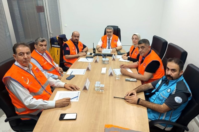 İL SAĞLIK MÜDÜRLÜĞÜ’NDE YANGIN TATBİKATI GERÇEKLEŞTİRİLDİ