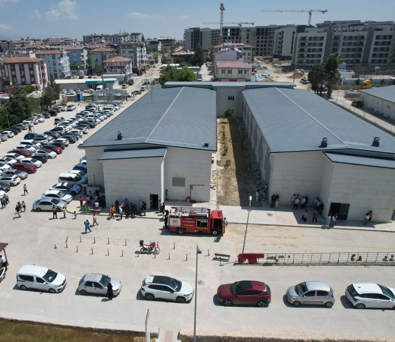 İL SAĞLIK MÜDÜRLÜĞÜ’NDE YANGIN TATBİKATI GERÇEKLEŞTİRİLDİ