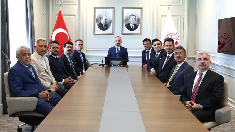 YILMAZER'DEN BAKAN YARDIMCISI TURAN’A ZİYARET