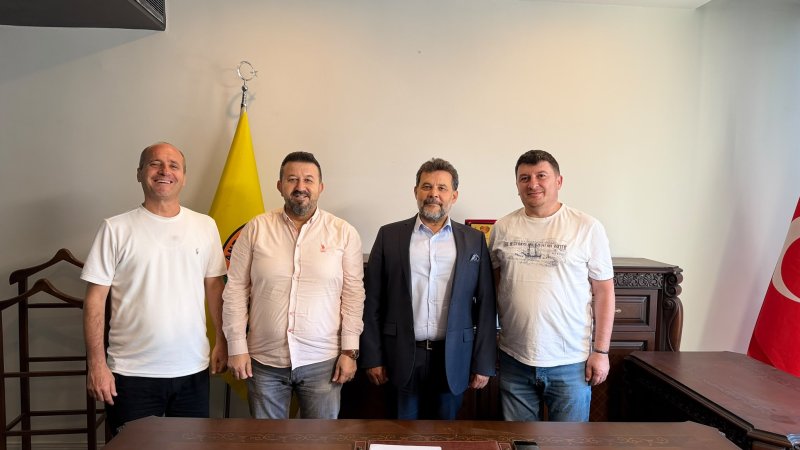HATAYLI GAZETECİLERDEN ESKİOCAK’A ZİYARET