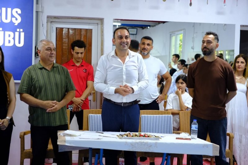BAŞKAN ÖZGÜN, SPORCULARIN HEYECANINA ORTAK OLDU