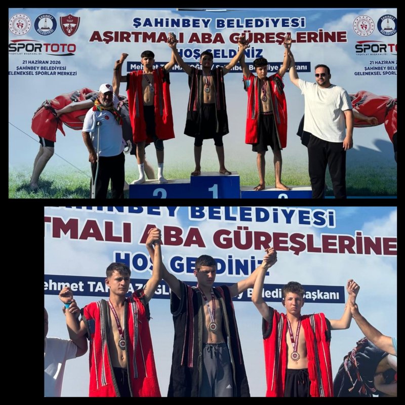 GAZİANTEP’TEN ÇİFTE MADALYA GELDİ